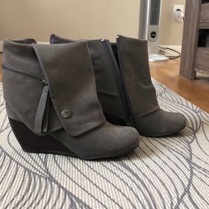 Wedge booties